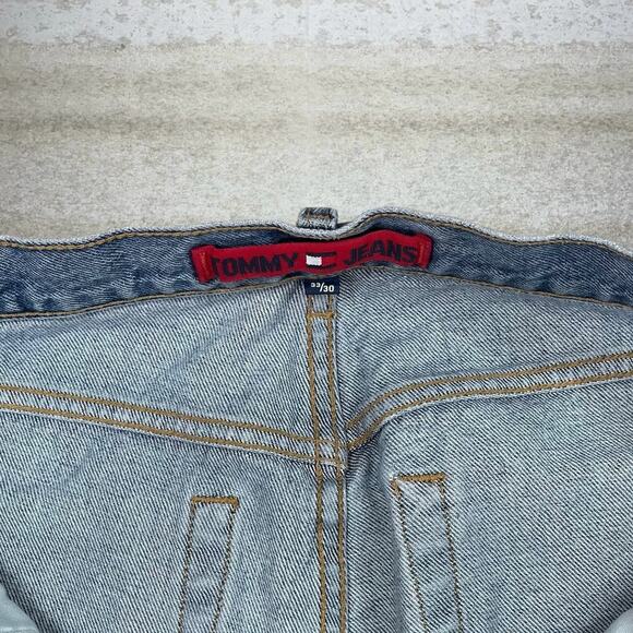 Tommy Hilfiger Jeans Regular Straight Leg Fit Light Wash Denim - Picture 4 of 4